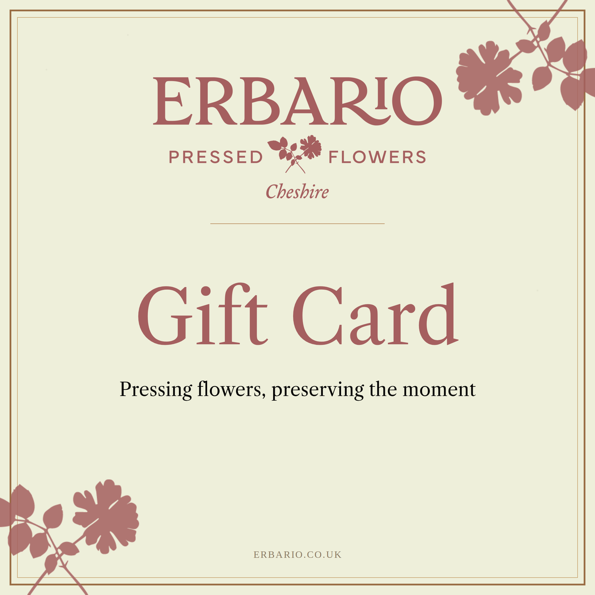 Erbario Gift Card